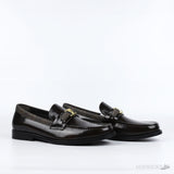 LV Major Side Monogram Brown Loafers (Dot Perfect) (Slightly Stained) - Photo 1