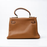 Hermès Kelly Sellier 20 Brown Epsom Gold Hardware (Dot Perfect) - Photo 3