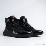 Prada America's Cup High Top Black Sneakers (Premium Plus Batch) - Photo 7