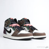 Air Jordan 1 Retro High OG Hand Crafted (Dot Perfect) - Photo 7