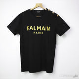 B*lmain Black Gold 3-Button T-Shirt - Photo 1