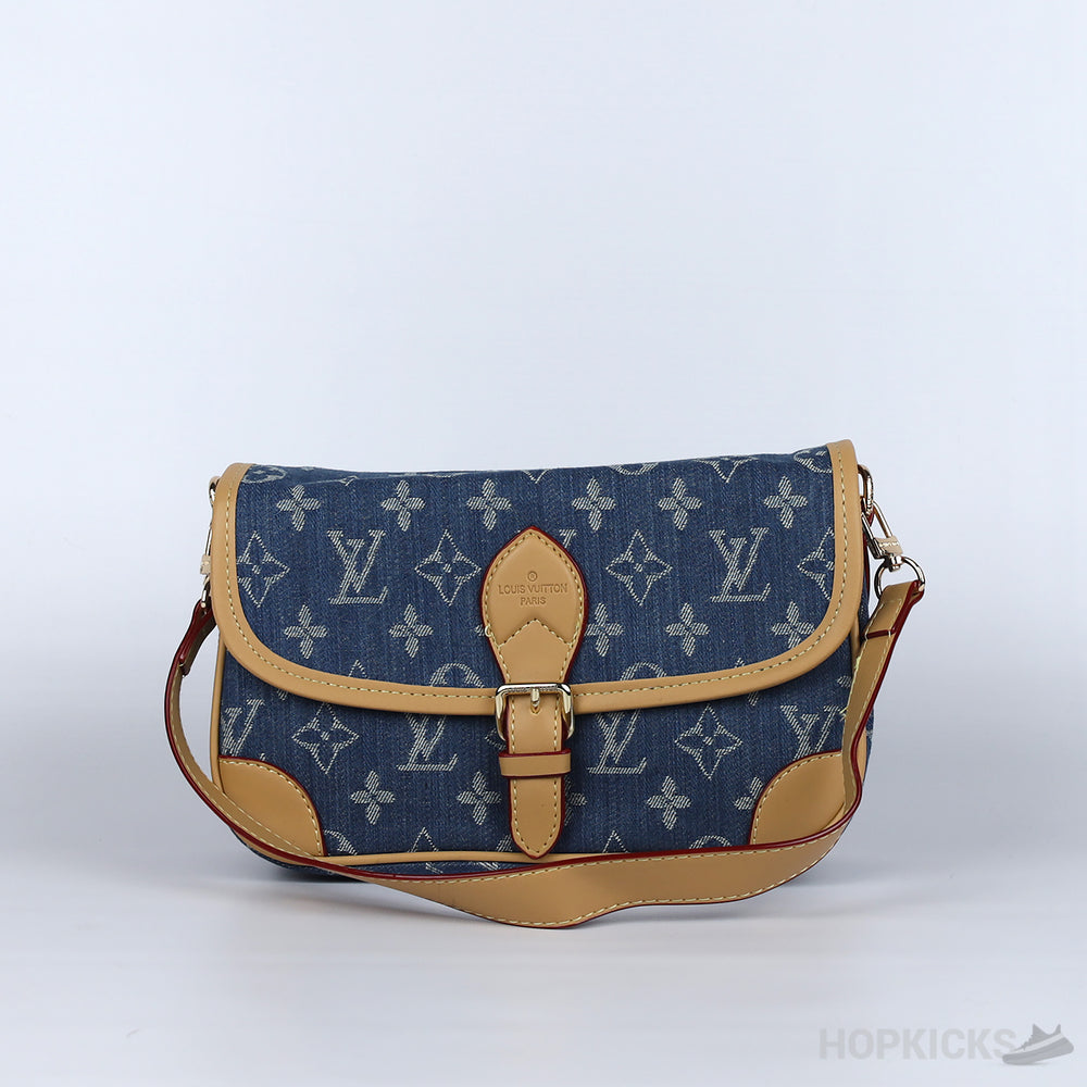 LV Blue Diane Handbag [Economy Batch]