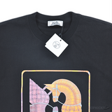 Hermes Horses Printed Black T-Shirt (Imported Premium Finish) - Photo 3