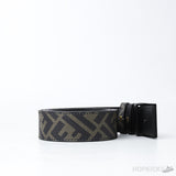 Fendi FF Print Black Belt - Photo 3