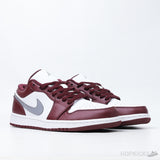 Air Jordan 1 Low White Bordeaux (Premium Plus Batch) - Photo 7