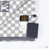 Louis Vuitton Hat, Scarf Set White and Grey - Photo 6