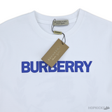 Burberry Plain Name Printed White T-Shirt (Imported Premium Finish) - Photo 3