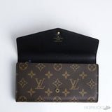 L*V Sarah Wallet Monogram Reverse Brown - Photo 3