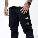 Stone Island Cargo Pants Black - Photo 5