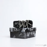 Di*r Signature Silver Buckle Belt - Photo 4