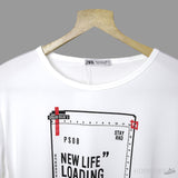 Zara White T-Shirt - Photo 4