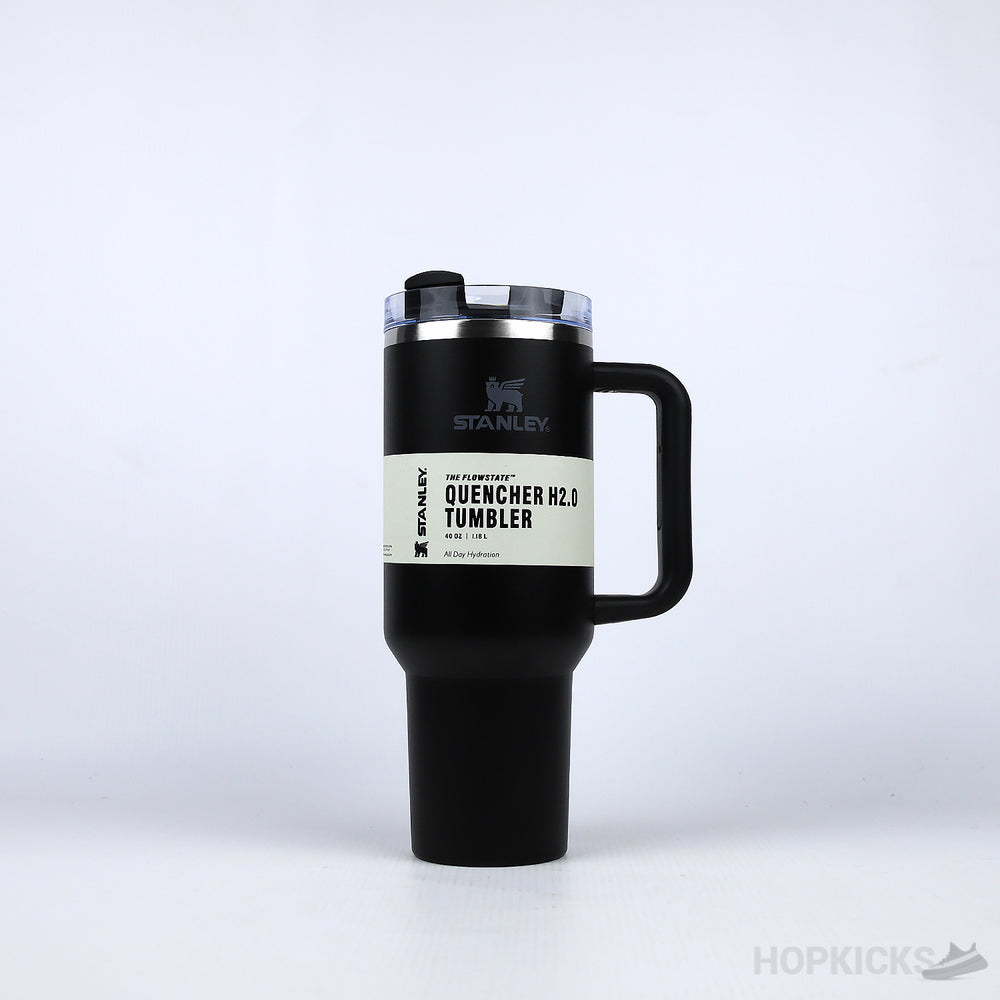 Quencher H2.0 Flowstate Tumbler Silver Black (1.18L) (Premium Batch)