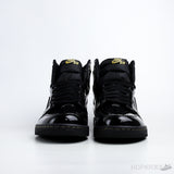 Air Jordan 1 Retro High Black Metallic Gold (Dot Perfect) - Photo 6