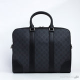 G*cci Briefcase GG Supreme Large Black - Photo 2