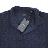 Fendi FF Navy Blue Polo Shirt (Imported Premium Finish) - Photo 3