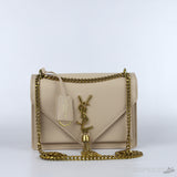 YSL Beige Uptown Chair Wallet [Economy Batch] - Photo 1