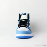 Air Jordan 1 Retro High White University Blue Black - Photo 3