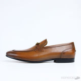Gucci Jordaan Leather Loafer Brown - Photo 1