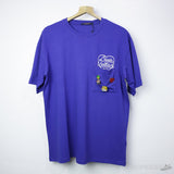 L*V Made Front Pocket Badges Blue T-Shirt - Photo 1