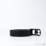 Ferragamo Ganici Black Buckle Belt - Photo 3