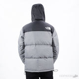 The North Face 1996 Retro Nuptse Jacket TNF Grey/ TNF Black (High-end Batch) - Photo 2