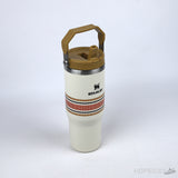 Classic Iceflow Flip Straw Tumbler Cream Mesh (887mL) (Premium Batch) - Photo 2