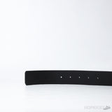 LV Monogram Embossed Black Belt - Photo 4