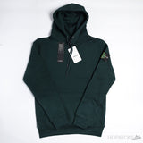 Stone Island Logo Patch Green Hoodie - Photo 1