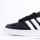 Team Court Trainers Black White - Photo 7