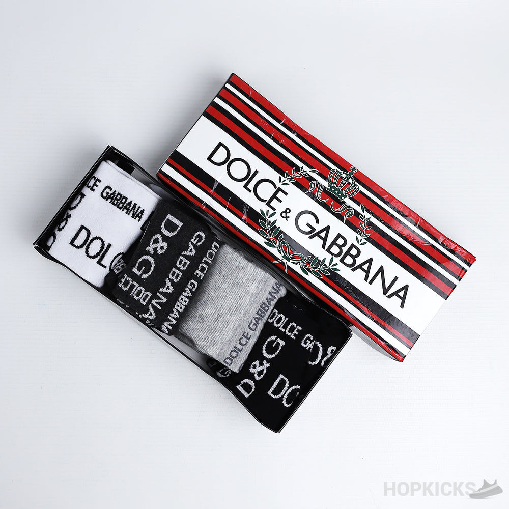 D&G Socks (Pack of 4)