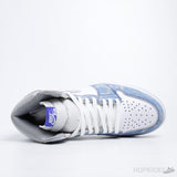 Air Jordan 1 Retro High Hyper Royal Smoke Grey (Premium Batch) - Photo 5