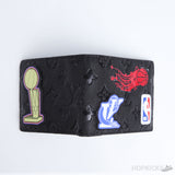 LV x NBA Hero Jacket Leather Multiple Wallet Monogram Black - Photo 3