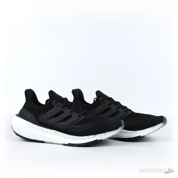 Ultra Boost Light Core Black White (Dot Perfect) (Slightly Stained)
