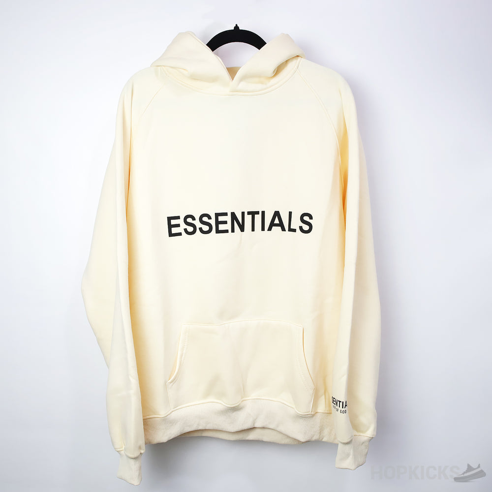 Essentials Knit Pullover Skin Hoodie