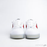 Nike Air Force 1 Low White Red Black (Icy Soles) (Dot Perfect) - Photo 6