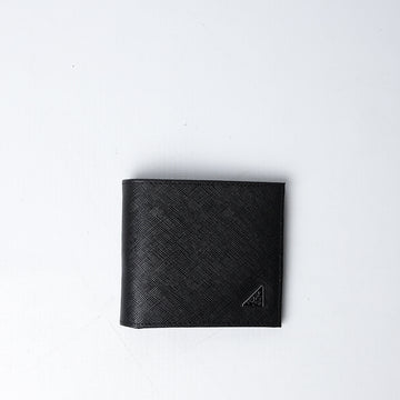 Prada Tringle Logo Bifold Wallet (Dot Perfect)