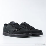 Travis Scott x Air Jordan 1 Low OG SP Black Phantom (Dot Perfect) - Photo 7