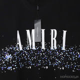 Am*ri Painter Logo Print Cotton Black T-Shirt - Photo 2