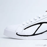D&G White Red Portofino Sneakers - Photo 8