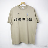 Fear of God x Nike Warm Up Brown T-shirt - Photo 1