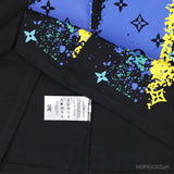 LV Multi Printed Black T-shirt - Photo 7