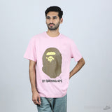 Bape Classic Logo Brown Pink T-Shirt (Economy Batch) - Photo 3