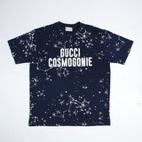 Gucci Star Logo Print Embellished T-Shirt - Photo 1