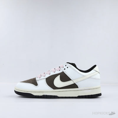 Nike Dunk Low Retro White Brown Pink