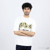 Palm Angels Broken Bear Green White T-Shirt - Photo 7