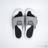 Air Jordan Hydro 6 Retro Grey White Gunsmoke Slides - Photo 14