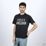 GUCCI Rabbit Logo Black T-Shirt (Economy Batch) - Photo 3