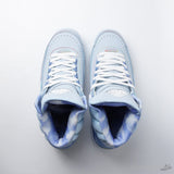 J Balvin x Air Jordan 2 Retro Celestine Blue White Multi-Color (Dot Perfect) - Photo 16