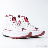 Converse Run Star Hike Hi White Logo Red - Photo 9