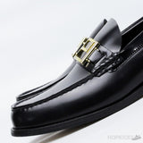 Versace Black Leather Metal Logo (Dot Perfect) - Photo 14